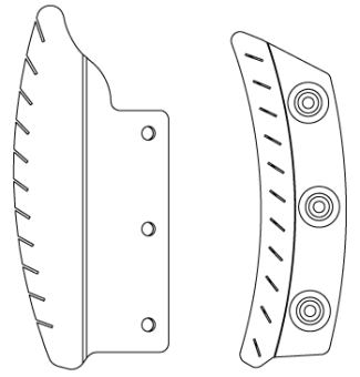 Набор лезвий, соломка 3х3 Hallde 63357 в ШефСтор (chefstore.ru)